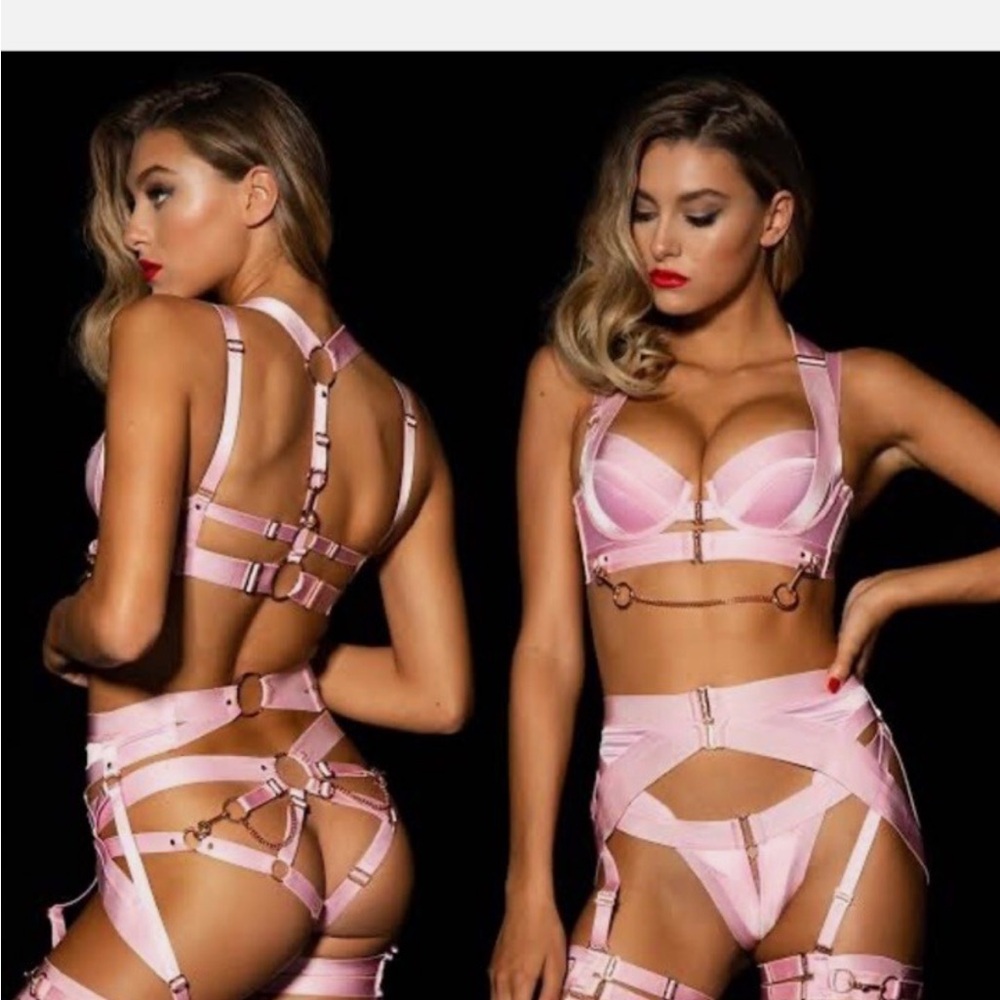 Honey Birdette kukuro bra in blush